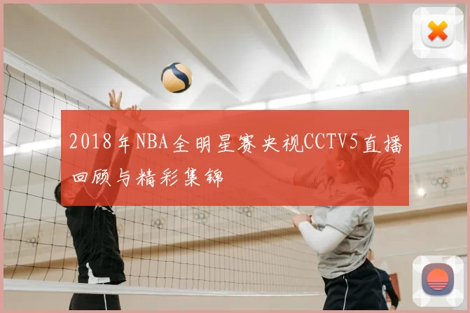 2018年NBA全明星赛央视CCTV5直播回顾与精彩集锦