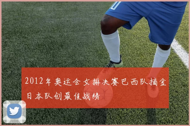 2012年奥运会女排决赛巴西队摘金日本队创最佳战绩
